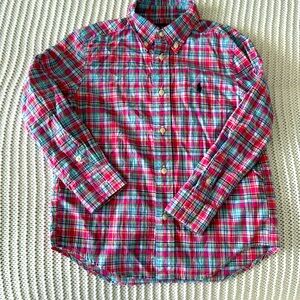 Ralph Lauren boys button down size 5 collared shirt
